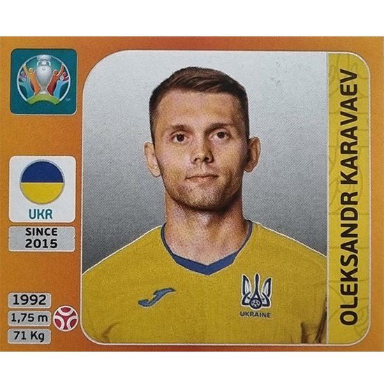Panini EURO 2020 Sticker Nr 325 Oleksandr Karavaev