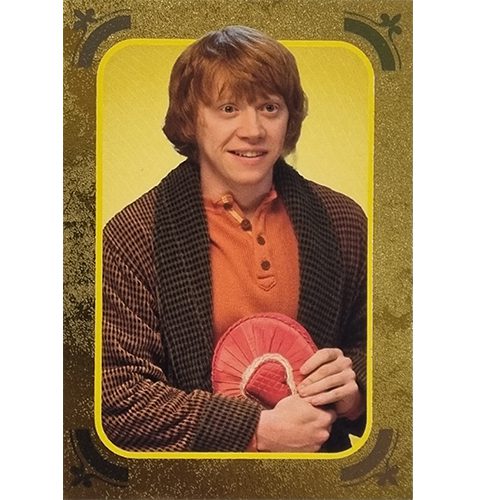Panini Harry Potter Evolution Trading Cards Nr 034 Ron Weasley Parallel Gold