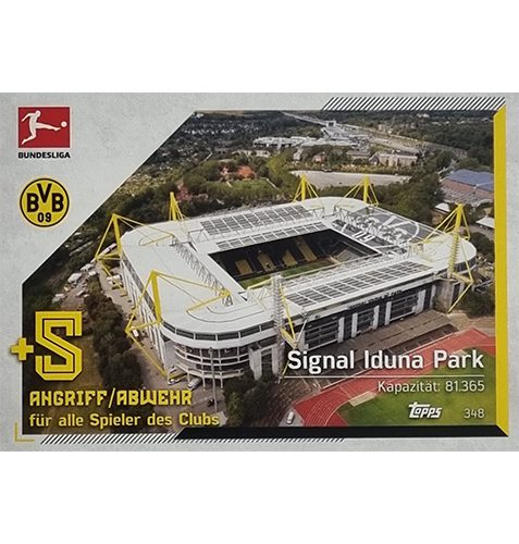 Topps Match Attax Bundesliga 2021/22 Nr 348 Signal Iduna Park