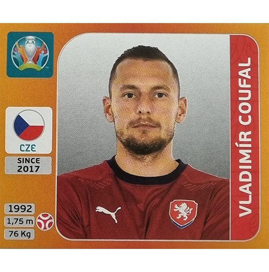 Panini EURO 2020 Sticker Nr 386 Vladimir Coufal