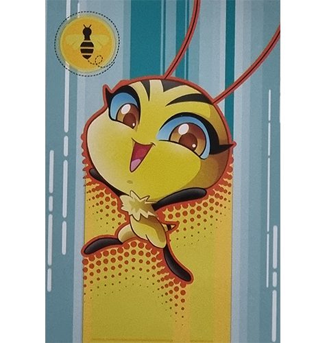 Panini Miraculous Ladybug Heroez in the World Sticker Nr C4