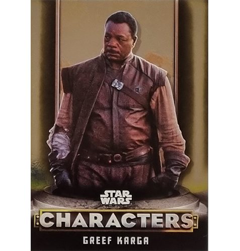 Topps The Mandalorian Trading Cards 2021 Nr C 04 GREEF KARGA