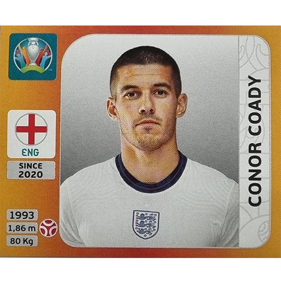 Panini EURO 2020 Sticker Nr 406 Conor Coady