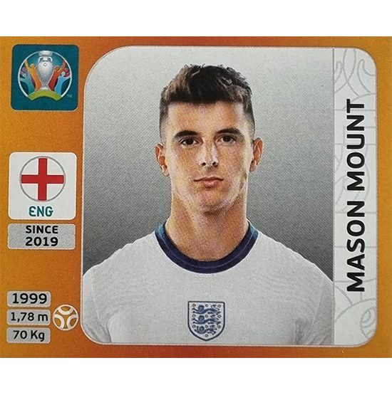 Panini EURO 2020 Sticker Nr 415 Mason Mount