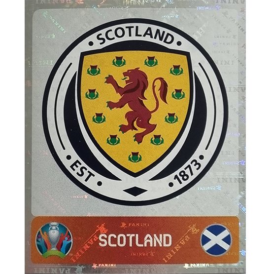 Panini EURO 2020 Sticker Nr 434 Scotland Logo