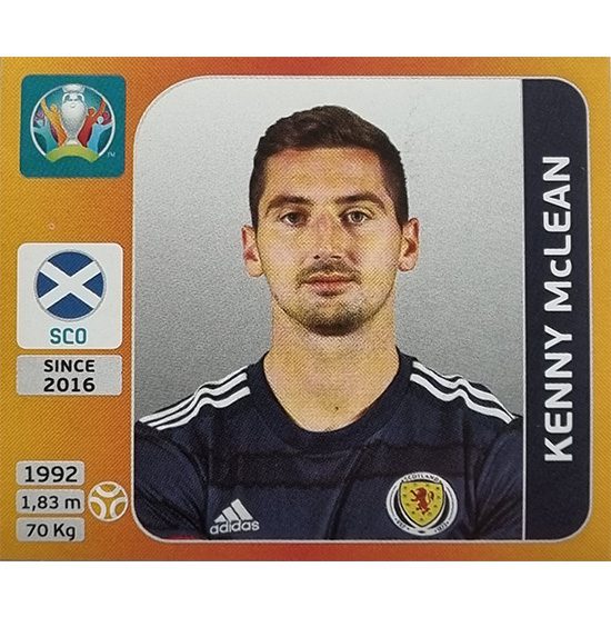 Panini EURO 2020 Sticker Nr 450 Kenny McLean