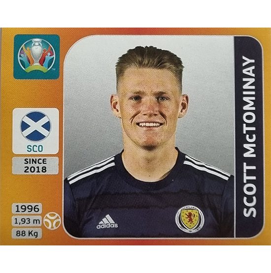 Panini EURO 2020 Sticker Nr 451 Scott McTominay