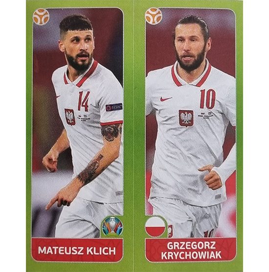 Panini EURO 2020 Sticker Nr 483 Klich Krychowiak