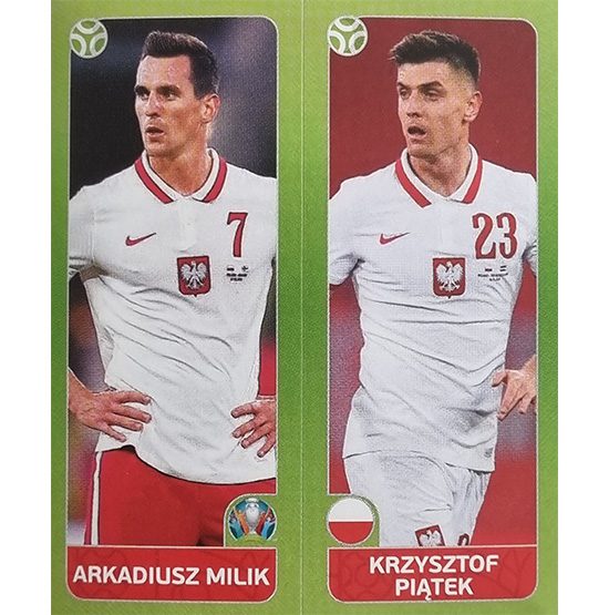 Panini EURO 2020 Sticker Nr 485 Milik Piatek
