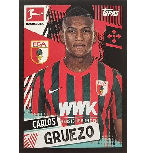 Topps Bundesliga Sticker Saison 2021/2022 Nr 049 Carlos Gruezo