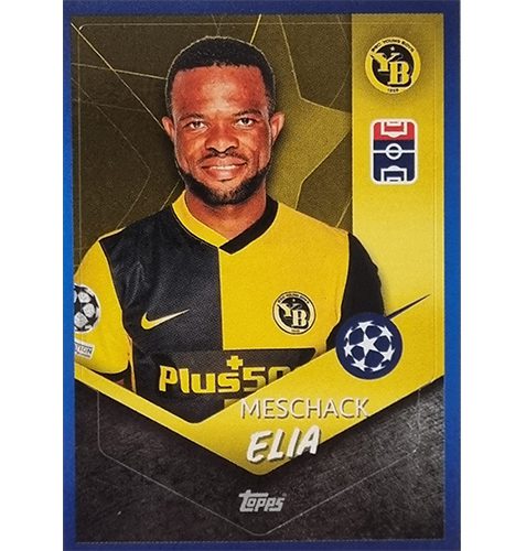 Topps Champions League Sticker 2021/2022 Nr 495 Meschack Elia