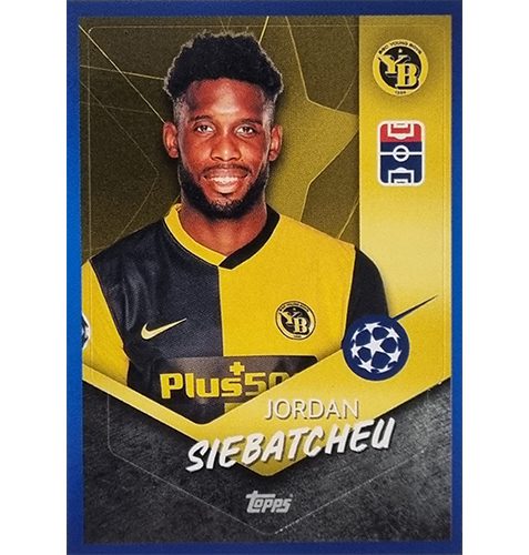 Topps Champions League Sticker 2021/2022 Nr 498 Jordan Siebatcheu