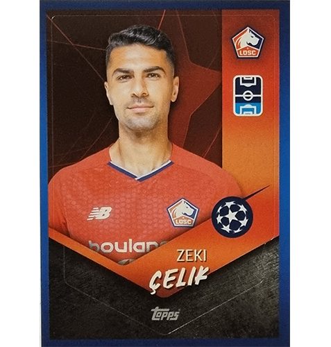 Topps Champions League Sticker 2021/2022 Nr 506 Zeki Celik