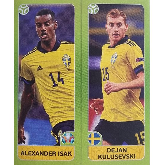 Panini EURO 2020 Sticker Nr 545 Isak Kulusevski