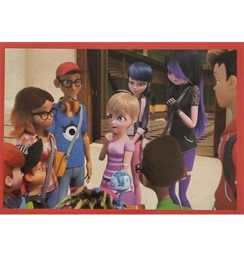 Panini Miraculous Ladybug Heroez in the World Sticker Nr 055