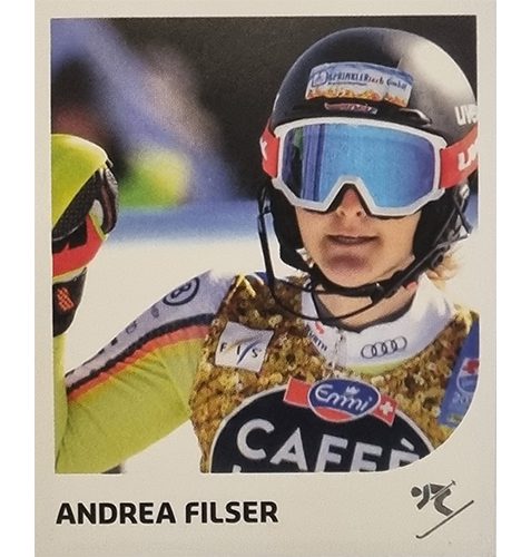 Panini Winterspiele 2022 Peking Sticker Nr 055 Andrea Filser