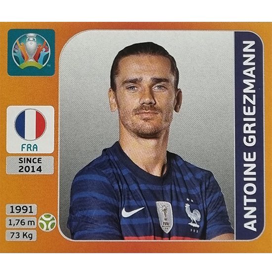 Panini EURO 2020 Sticker Nr 589 Antoine Griezmann