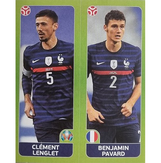 Panini EURO 2020 Sticker Nr 593 Lenglet Pavard