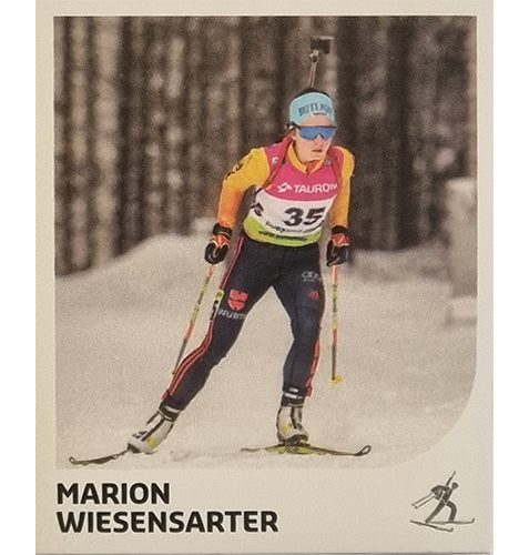 Panini Winterspiele 2022 Peking Sticker - Nr 006 Marion Wiesensarter