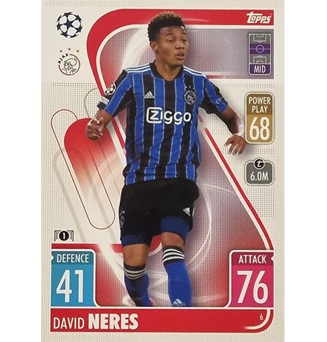Topps Champions League 2021/2022 Nr 006 David Neres