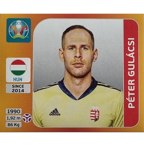 Panini EURO 2020 Sticker Nr 626 Peter Gulacsi