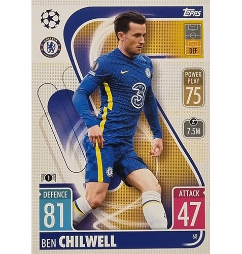 Topps Champions League 2021/2022 Nr 068 Ben Chilwell