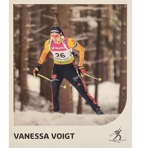 Panini Winterspiele 2022 Peking Sticker - Nr 009 Vanessa Voigt