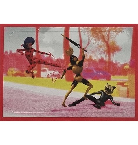 Panini Miraculous Ladybug Heroez in the World Sticker Nr 093
