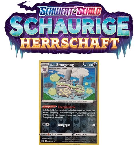 Pokémon Schaurige Herrschaft 096/198 Galar-Smogmog REVERSE HOLO