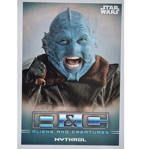 Topps The Mandalorian Trading Cards 2021 Nr AC 6 Mythrol