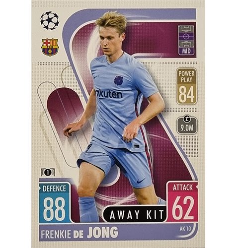 Topps Champions League Extra 2021/2022 AK 10 Frenkie De Jong