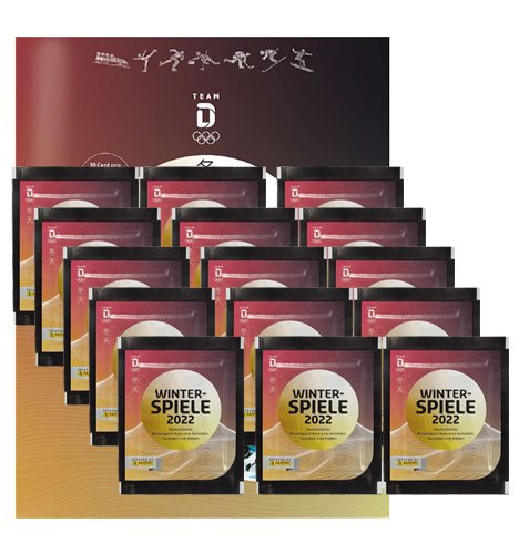Panini Winterspiele 2022 Peking Sticker - 1x Sammelalbum + 15x Stickertüten