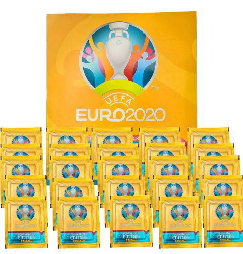 Panini EURO 2020 Sticker Tournament - Album + 25x Tüten