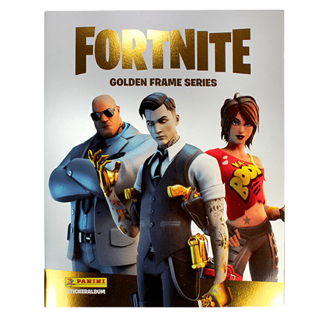 Panini Fortnite Golden Frame Sticker - Album