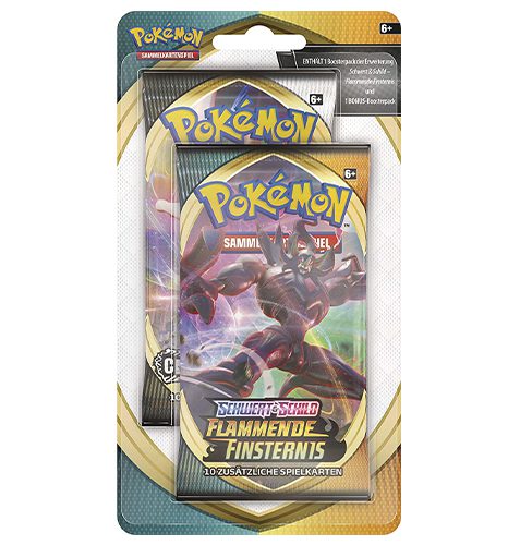 Pokémon Schwert und Schild Flammende Finsternis 1x Blister