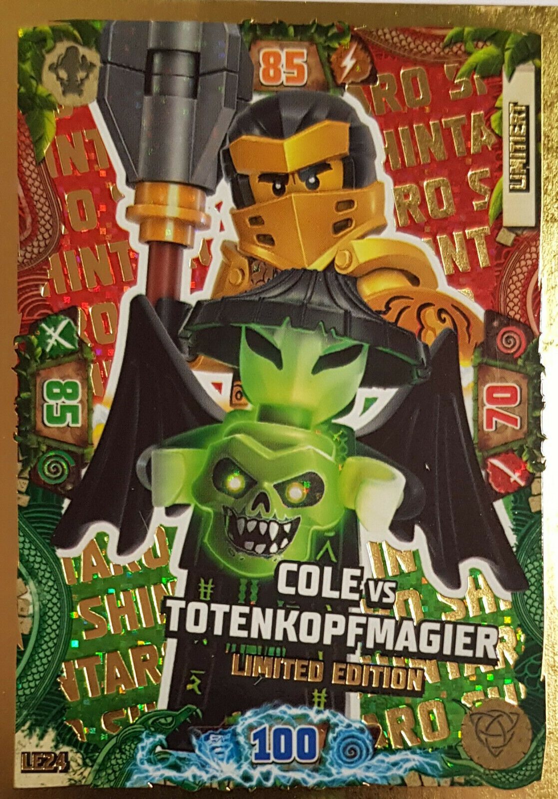 Lego Ninjago LE 24 Cole vs Totenkopfmagier