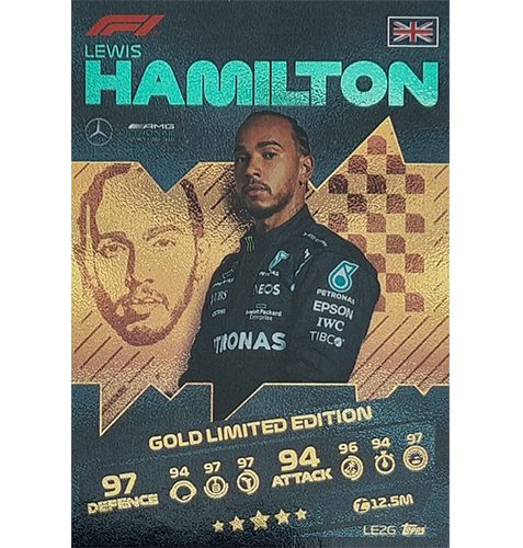 Turbo Attax 2021 LE2G Lewis Hamilton