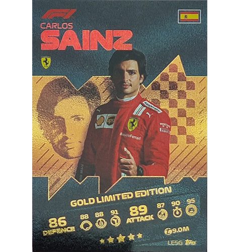 Turbo Attax 2021 LE5G Carlos Sainz