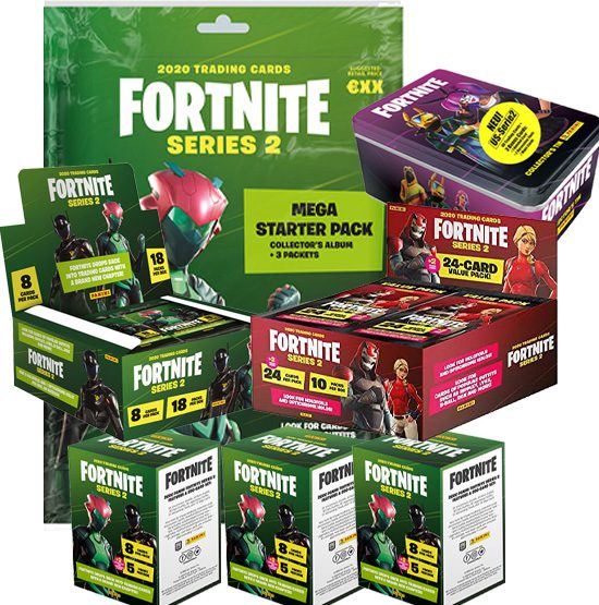 Panini Fortnite Series 2 Bundle für Profis