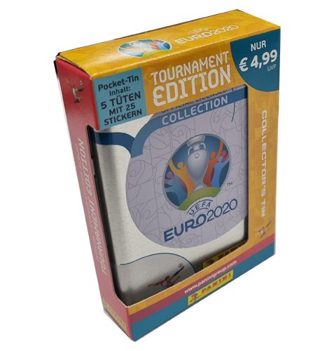 Panini EURO 2020 Tournament Edition Sticker 1x Tin-Box