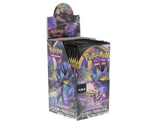 Pokemon Clash der Rebellen Schwert und Schild - 1x Display