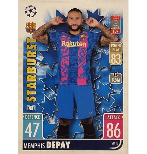 Topps Champions League Extra 2021/2022 SB 10 Memphis Depay