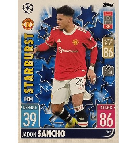 Topps Champions League Extra 2021/2022 SB 02 Jadon Sancho