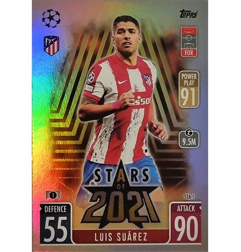 Topps Champions League Extra 2021/2022 STA 05 Luis Suarez
