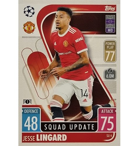 Topps Champions League Extra 2021/2022 SU 04 Jesse Lingard