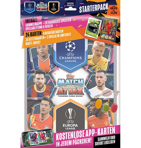 Topps Match Attax Champions League Starterpack 2020/2021