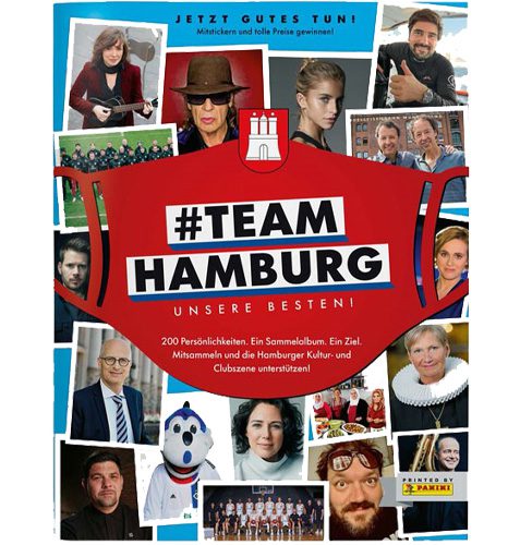 Panini #Team Hamburg Sticker - 1x Sammelalbum