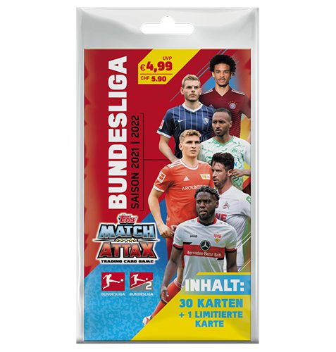 Topps Match Attax Bundesliga 2021/22 Blister