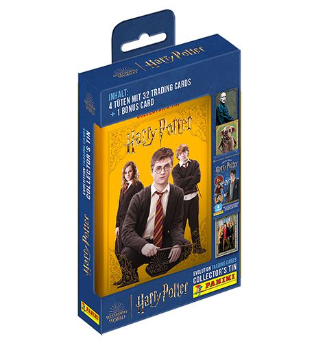 Panini Harry Potter Evolution Trading Cards 1x Mini Tin Gelb