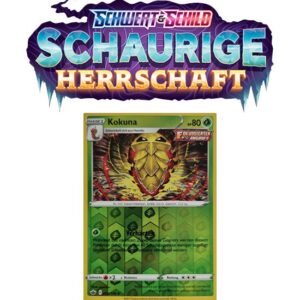 Pokémon Schaurige Herrschaft 002/198 Kokuna REVERSE HOLO